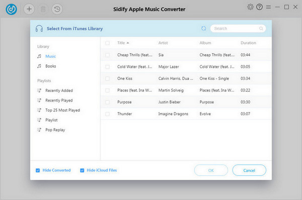 Add Apple Music files